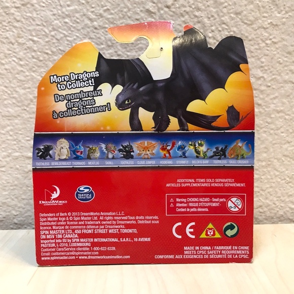 Dreamworks Toy "How to Train Your Dragons" Mini Toothless.HTF NIB - Picture 3 of 10